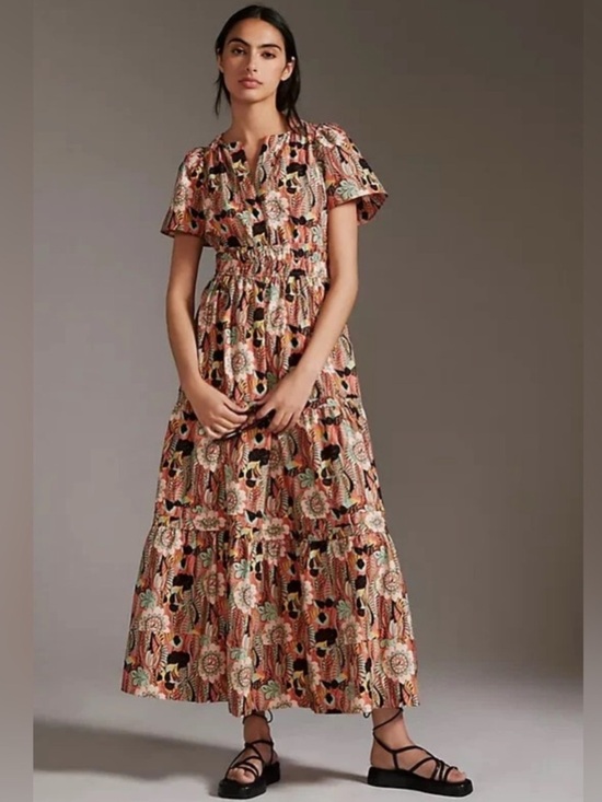 Anthropologie Dresses & Skirts - Maeve Anthropologie Somerset Maxi Dress Size Small Floral